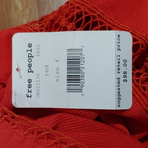 Free People 🆕 King Of My Heart Sleeveless Dress 4 - Picture 13 of 16